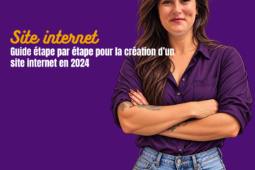 guide étape par étape - création site internet
