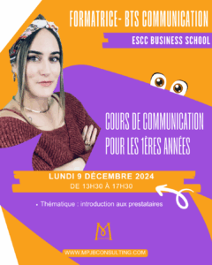 Formation et intervention - ESCC Business School