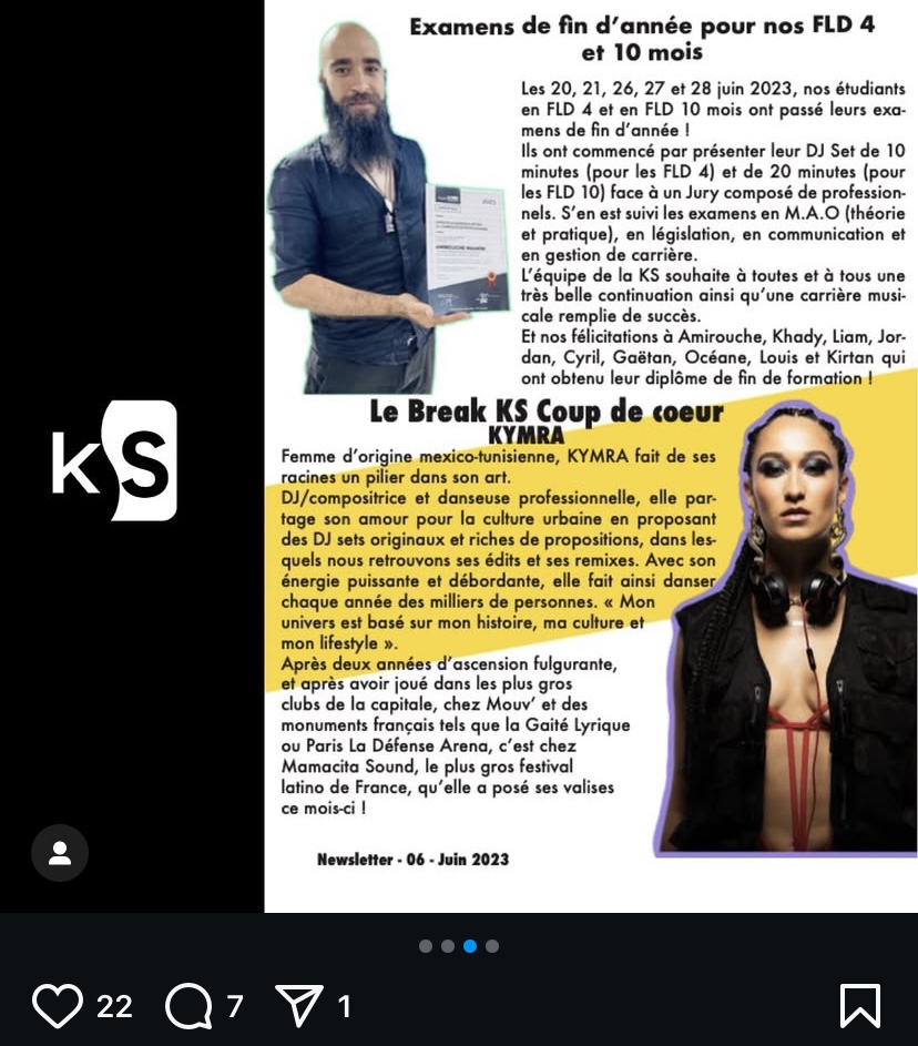 Newsletter - Kaith Skool - Juin 2023