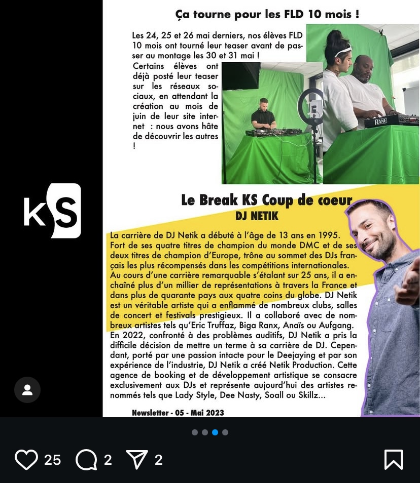 Newsletter - Kaith Skool - Mai 2023