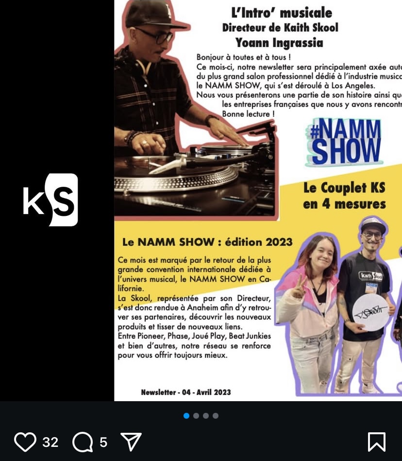 Newsletter - Kaith Skool - Avril 2023