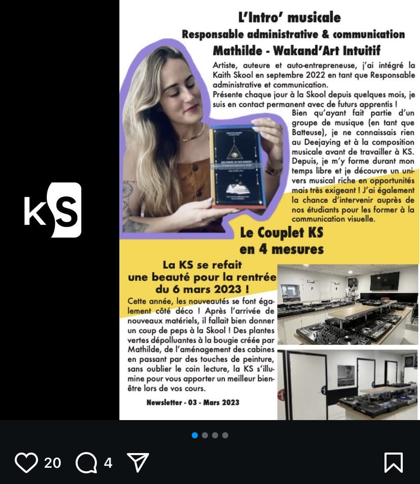 Newsletter - Kaith Skool - Mars 2023