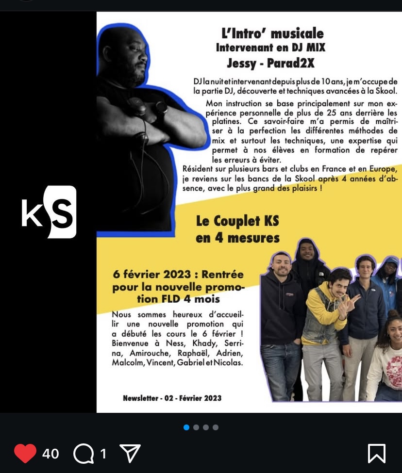 Newsletter - Kaith Skool - Février 2023