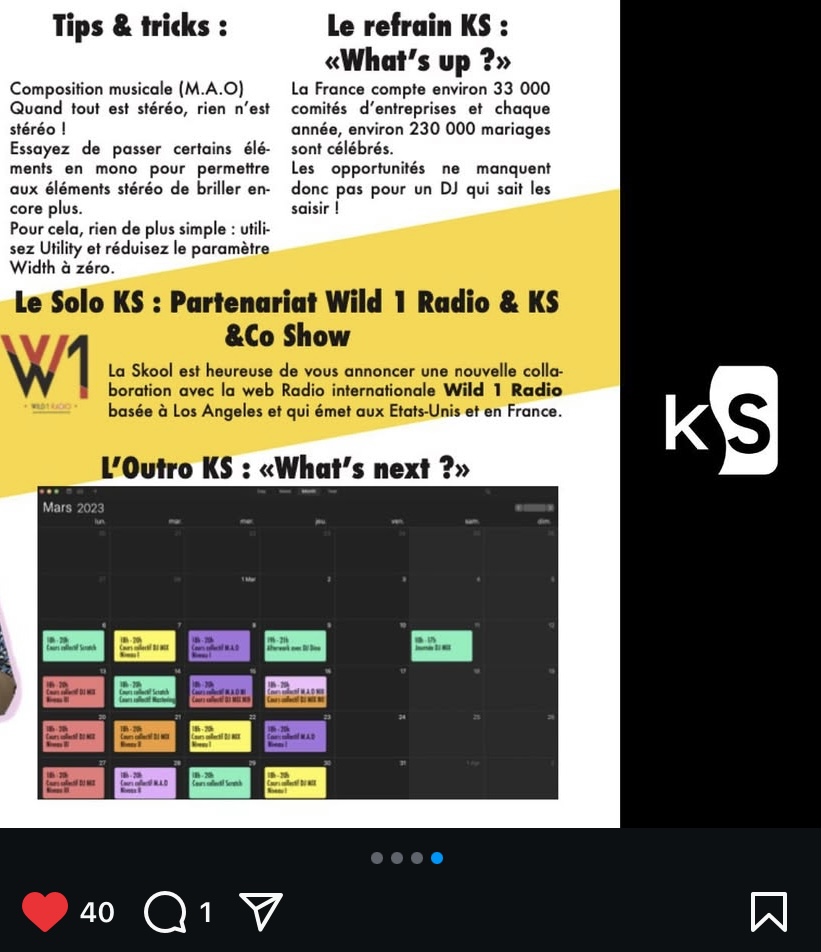 Newsletter - Kaith Skool - Février 2023