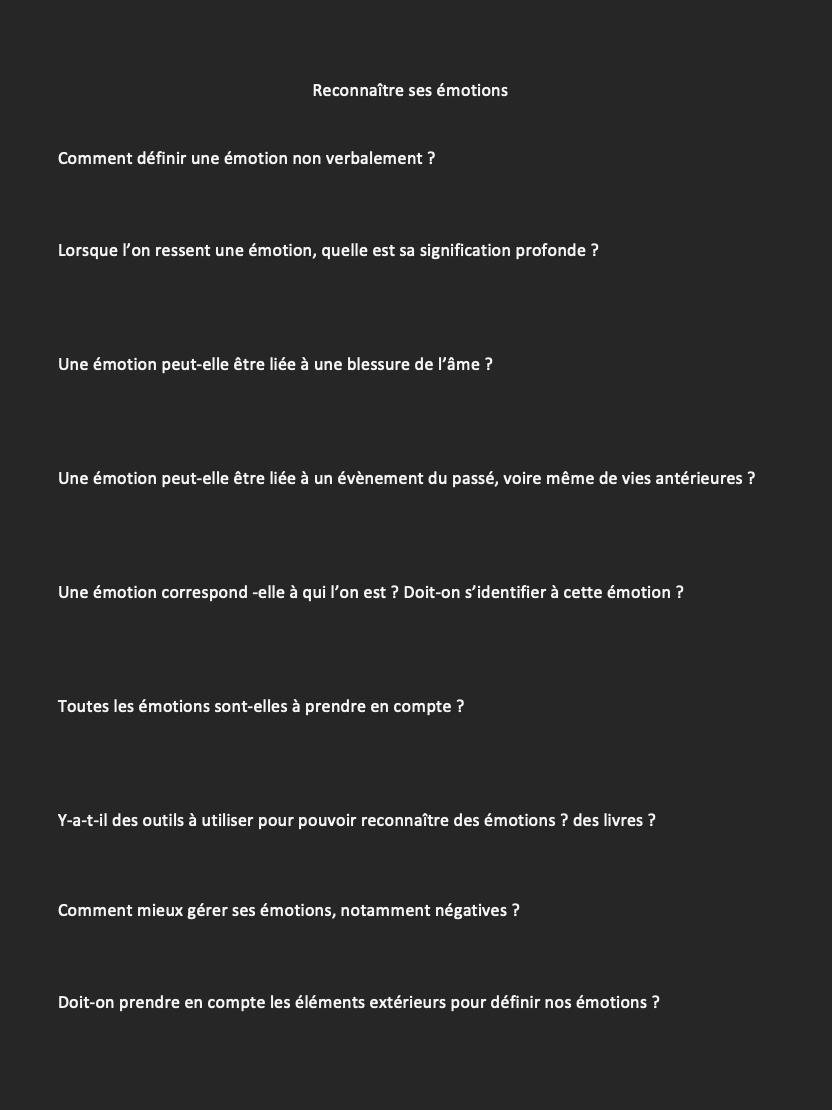 Interview sur les émotions - Neurotalents - MPJB Consulting