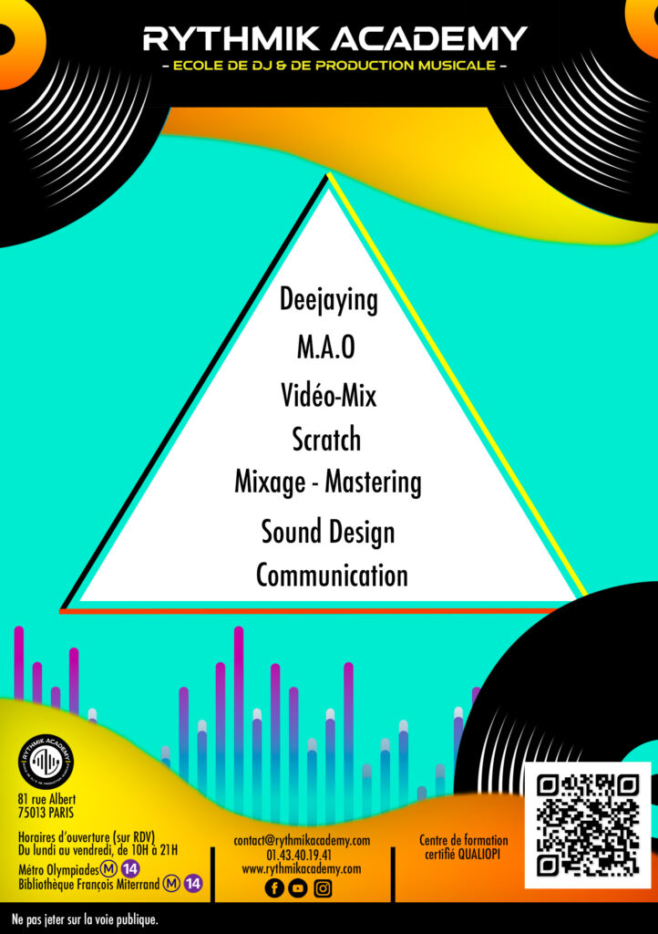 Recto flyer A5 - Rythmik Academy - MPJB Consulting