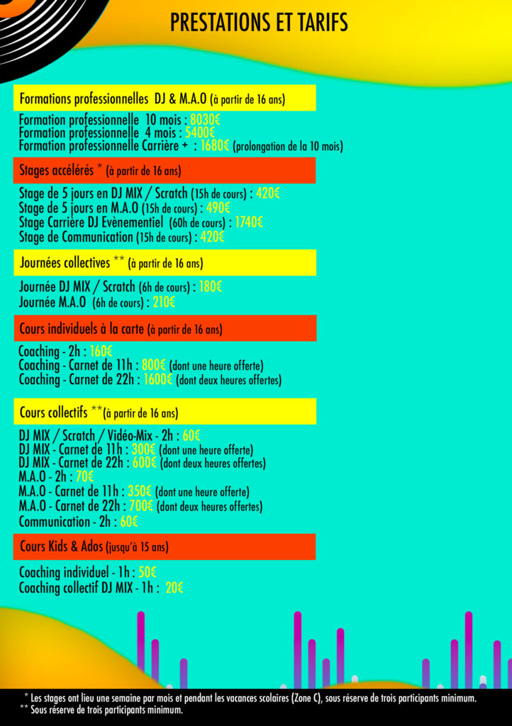 Verso flyer A5 - Rythmik Academy - MPJB Consulting