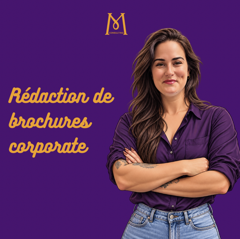 rédaction copywriting de brochures corporate - MPJB Consulting