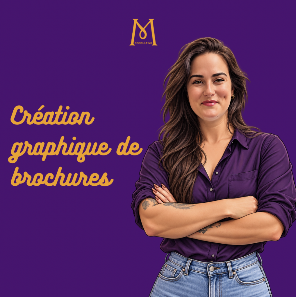 Création graphique de brochures - MPJB Consulting
